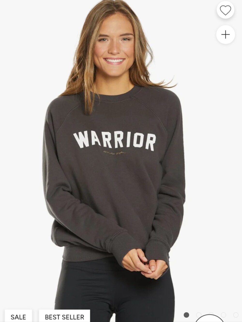 Spiritual Gangster Warrior Crew Neck Sweatshirt